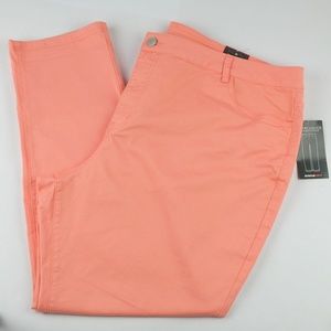 NWT Avenue Coral Twill Ankle Stretch Pant, Size 26